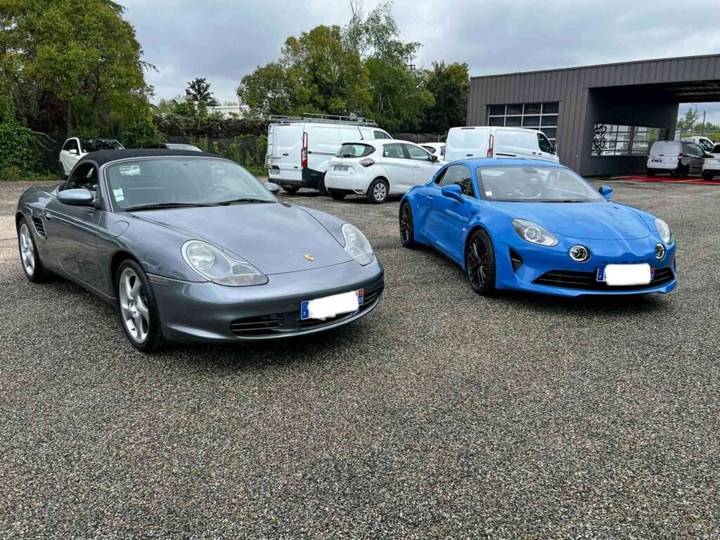 photo de Porsche et Alpine